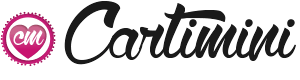 Logo texte anniversaire avec Cartimini